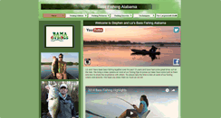 Desktop Screenshot of bassfishingalabama.com